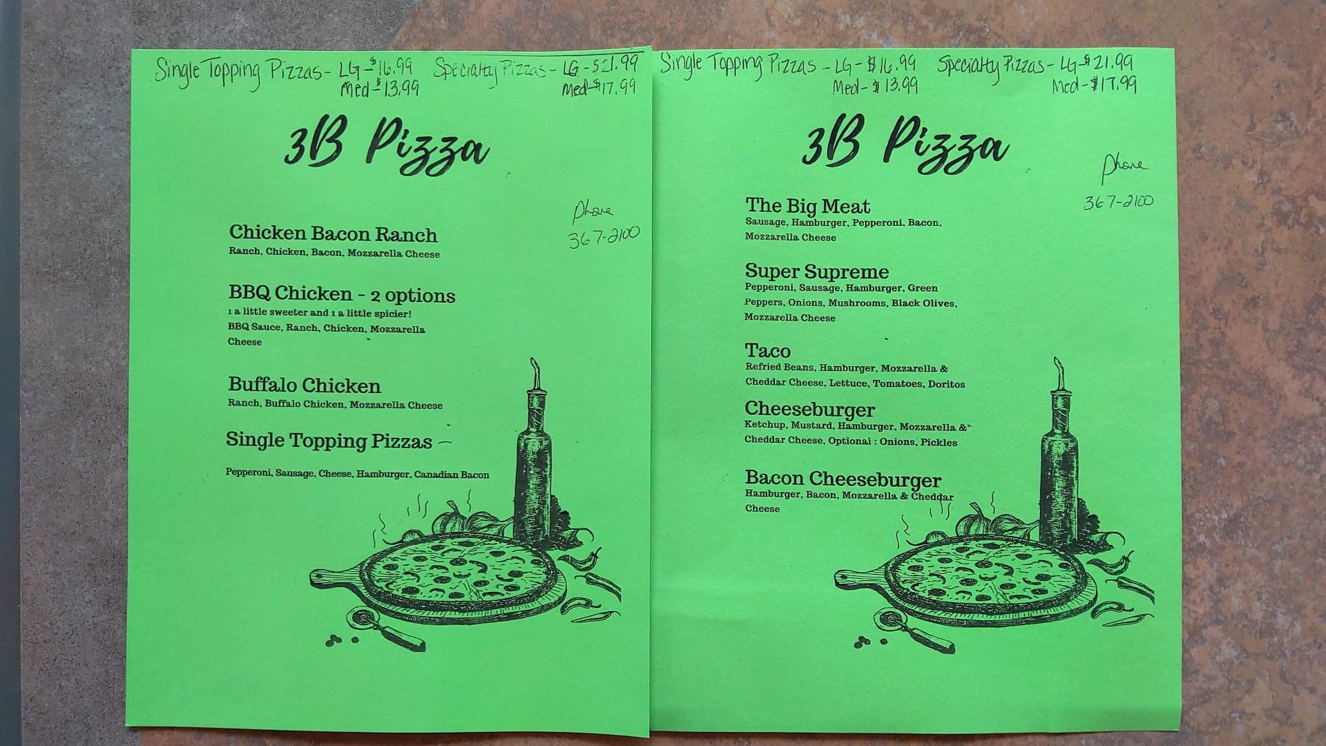 3B Pizza & Subs